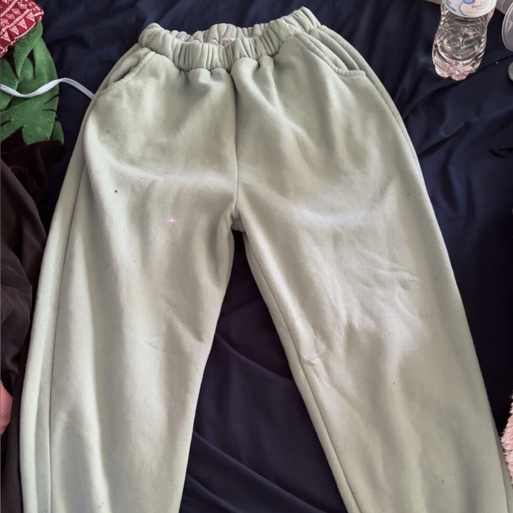 Olive Green Sweatpants